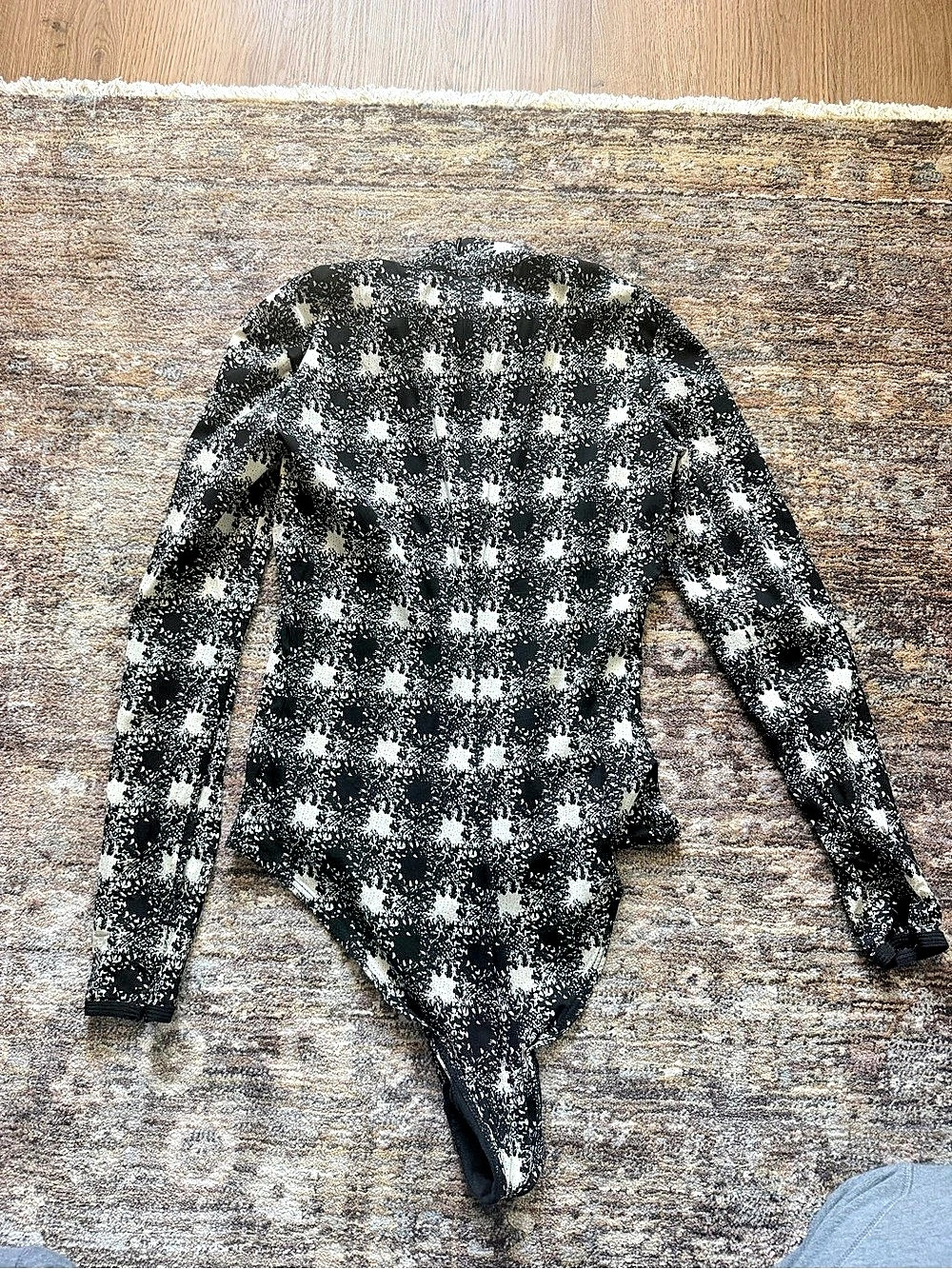 Vintage Versace (1993) Silk Bodysuit